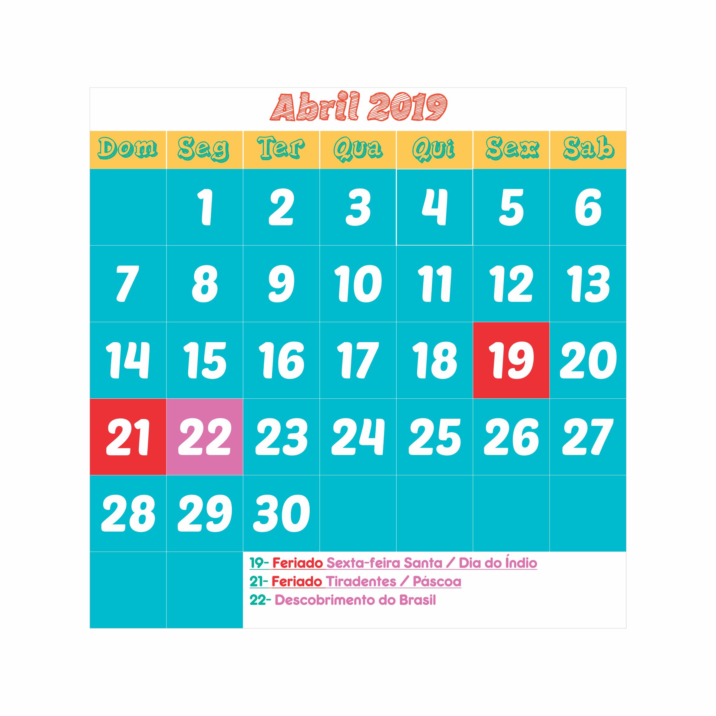 Abril  2019